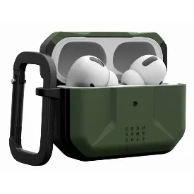 Чехол Urban Armor Gear (UAG) Civilian для AirPods Pro/Pro 2, Olive Drab, оливковый